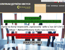 Tablet Screenshot of centroitaliano.pl